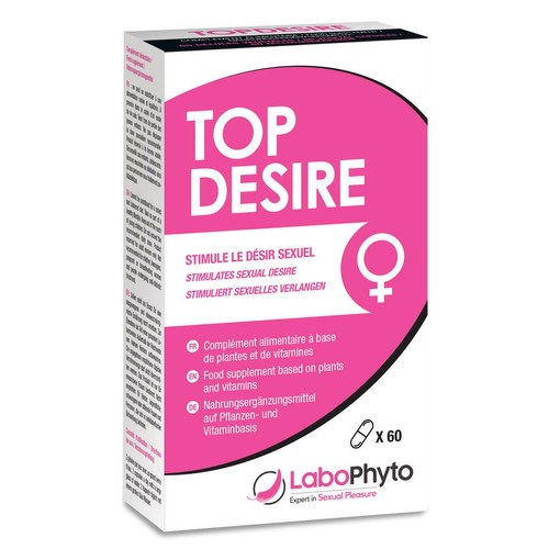 Labophyto - Top Desire Sexuel Femme - LABOPHYTO compléments alimentaires & aphrodisiaques