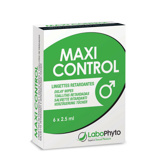 Labophyto - MaxiControl Lingettes Retardantes - Complements alimentaires sexualite