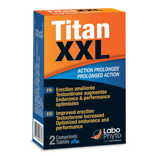 Labophyto - Titan XXL 2 comprimés - LABOPHYTO compléments alimentaires & aphrodisiaques