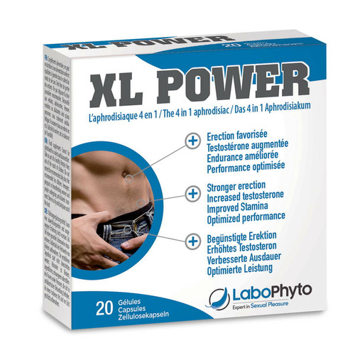 Labophyto - Xl Power Aphrodisiaque 20 Gélules - Labophyto - LABOPHYTO compléments alimentaires & aphrodisiaques