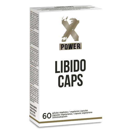 Labophyto - Stimulant XPOWER libido 60 gélules - Complements alimentaires sexualite