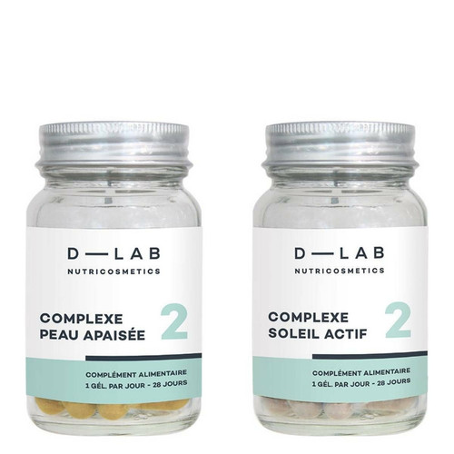 D-Lab - Duo Eclat Total - Compléments Alimentaires Peau
