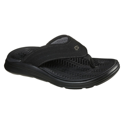 Skechers - Sandales homme SARGO - POINT VISTA noir - Skechers Chaussures Hommes