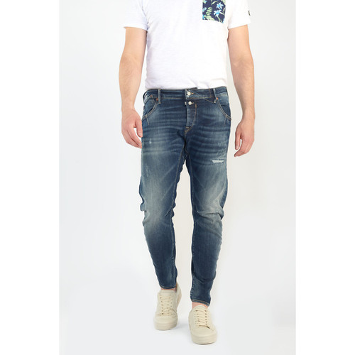 Jeans tapered 903, longueur  en coton Le Temps des Cerises LES ESSENTIELS HOMME
