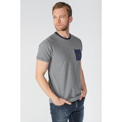 Tee-Shirt LOXEL gris en coton Le Temps des Cerises