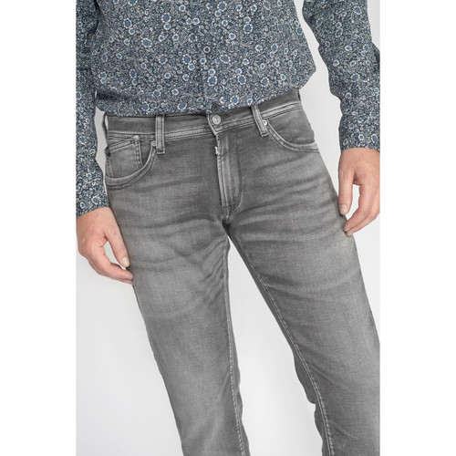 Jeans Jogg 700/11 adjusted  gris N°1 en coton Le Temps des Cerises LES ESSENTIELS HOMME