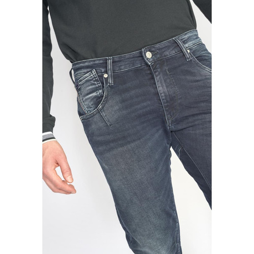 Jeans 900/3 Jogg tapered arqué  bleu-noir N°3 en coton Le Temps des Cerises LES ESSENTIELS HOMME