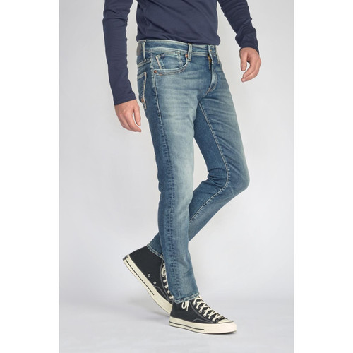 Le Temps des Cerises - Jeans ajusté BLUE JOGG 700/11, longueur 34 bleu en coton Neal - Vêtement homme
