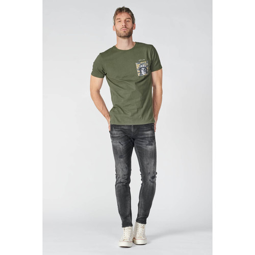 Tee-Shirt KAISER vert en coton T-shirt / Polo homme