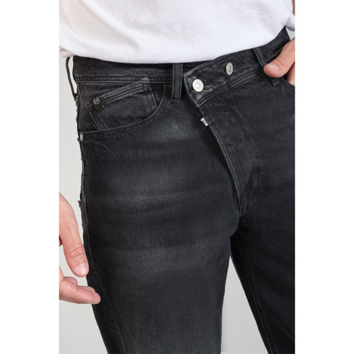 Jeans loose, large 1998, longueur 34 noir en coton Le Temps des Cerises LES ESSENTIELS HOMME