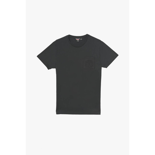 T-shirt Paia noir en coton Le Temps des Cerises LES ESSENTIELS HOMME