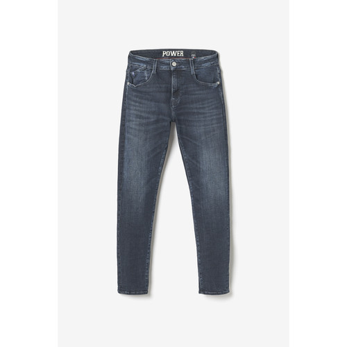 Jeans Power skinny 7/8ème  bleu-noir N°1 en coton Le Temps des Cerises