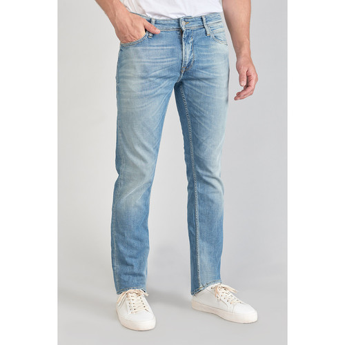 Jeans regular, droit 800/12, longueur 34 bleu en coton Beau Jean homme
