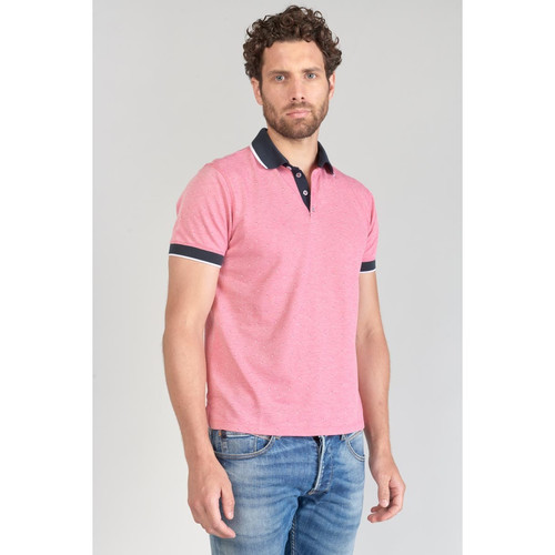 Polo NOVIL rose en coton T-shirt / Polo homme