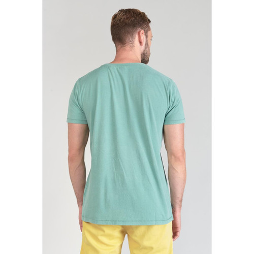 T-shirt Brown vert d'eau en coton T-shirt / Polo homme