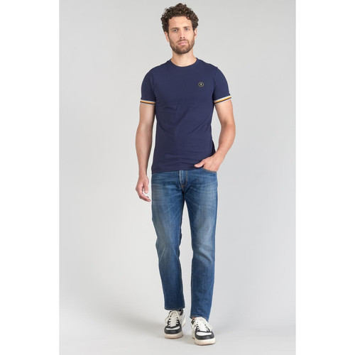 T-shirt Grale bleu marine en coton T-shirt / Polo homme