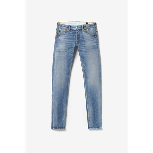 Jeans ajusté stretch 700/11, longueur 34 bleu en coton Scott Le Temps des Cerises