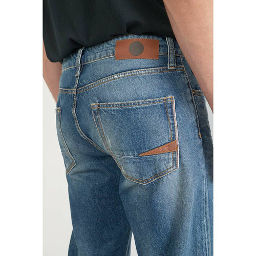 Jeans regular, droit 700/20 regular, longueur 34 bleu en coton Milo Jean homme
