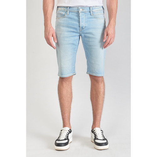 Le Temps des Cerises - Bermuda short en jeans LAREDO bleu Axel - Promos vêtements homme