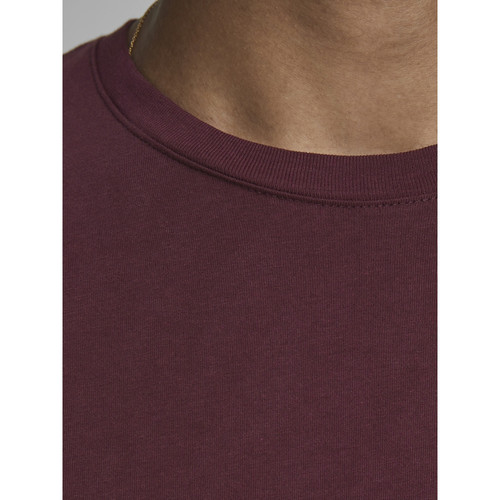 T-shirt Standard Fit Col rond Manches courtes Rouge foncé en coton Reece T-shirt / Polo homme