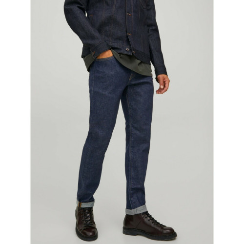 Jack & Jones - Jean coupe confort Comfort Fit Bleu en coton Enzo - Vêtement homme