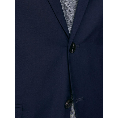 Jack & Jones - Blazer croisé et pantalon de tailleur Super Slim Fit Revers à encoche Manches longues Bleu Marine Andy - Vêtement homme