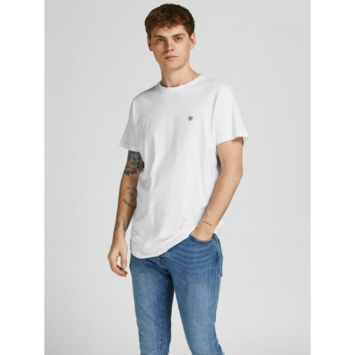 Jack & Jones - Lot de 5 T-shirts homme  - t shirts blancs homme