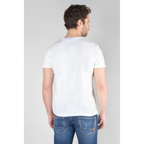 Tee-Shirt blanc pour homme Gaspa  en coton T-shirt / Polo homme