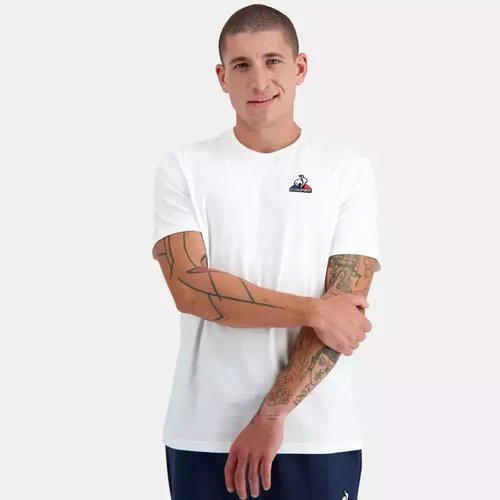 Le coq sportif - T-shirt ESS SS N°4 M Blanc - T-shirt / Polo homme