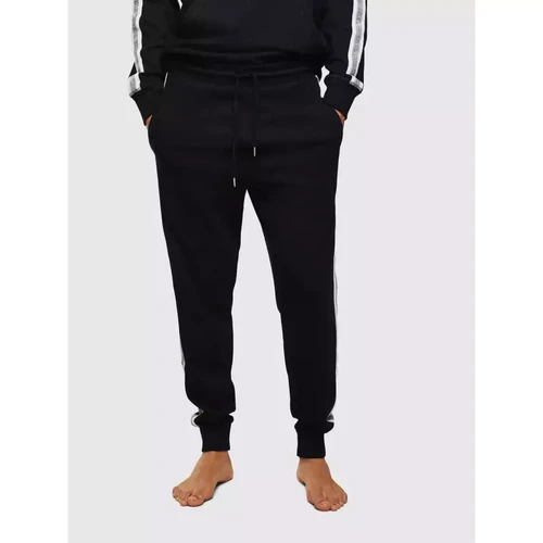Pantalon jogging elastique - Noir en coton Diesel Underwear LES ESSENTIELS HOMME