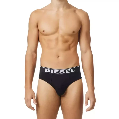 Diesel Underwear - Pack de 3 slips ceinture élastique noir/blanc/gris - Promo Sous-vêtement & pyjama