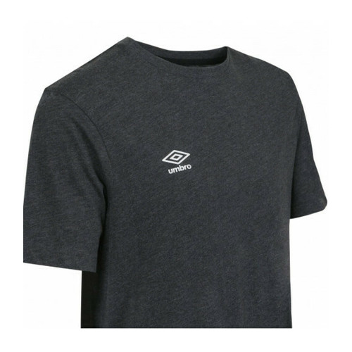 Tee-shirt pour homme en coton gris foncé Umbro