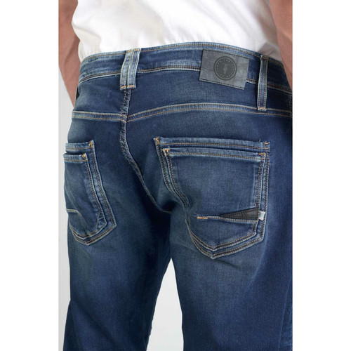 Jeans ajusté BLUE JOGG 700/11, longueur 34 bleu en coton Aiden Le Temps des Cerises