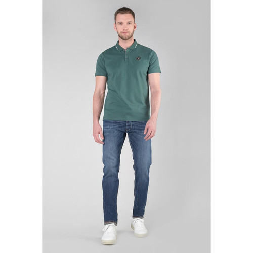 Polo Aron vert en coton T-shirt / Polo homme