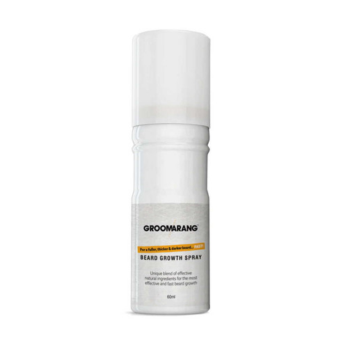 Groomarang - Spray naturel accélérateur de pousse pour barbe - Rasage et soins visage