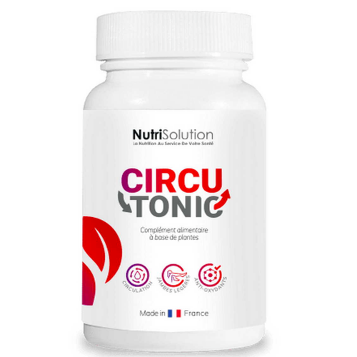 NutriSolution - Complément Alimentaire CircuTonic  - Compléments alimentaires sommeil et stress