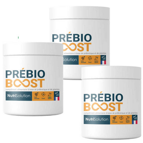 NutriSolution - Prébio-Boost - Transit  - X3 - Compléments alimentaires sommeil et stress
