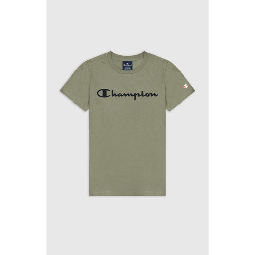 Champion - T-Shirt col rond - Puma vert