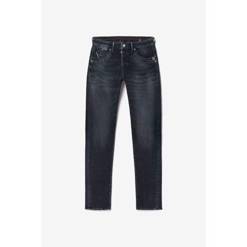 Jeans ajusté stretch 700/11, longueur 34 bleu en coton Luke Le Temps des Cerises