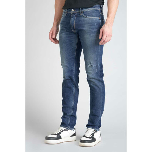 Jeans regular, droit 700/17, longueur 34 bleu en coton Jean homme
