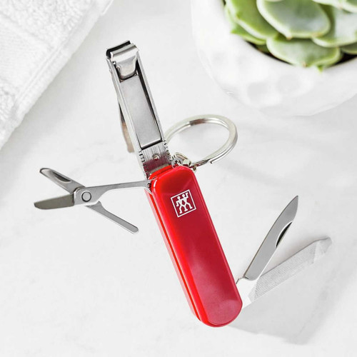 Canif Multi Outils Rouge en Inox Zwilling