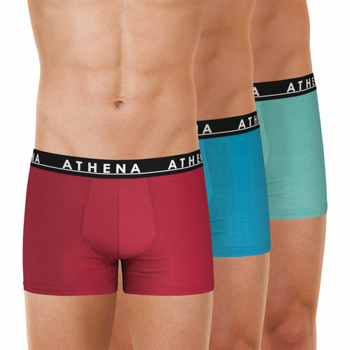Athéna - Lot de 3 boxers homme - Toute la mode homme