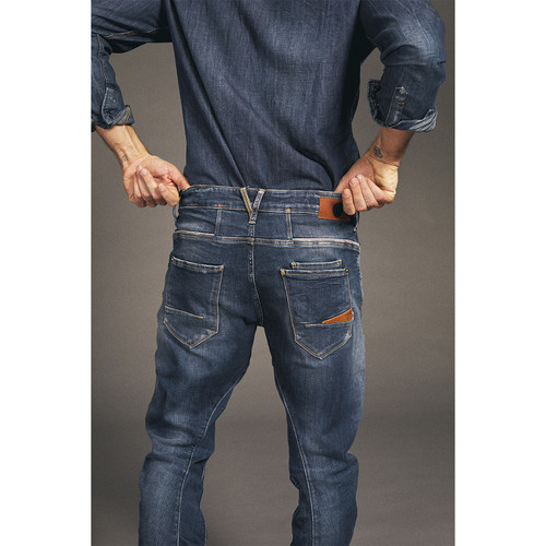 Jeans slim - Bleu en coton Le Temps des Cerises LES ESSENTIELS HOMME