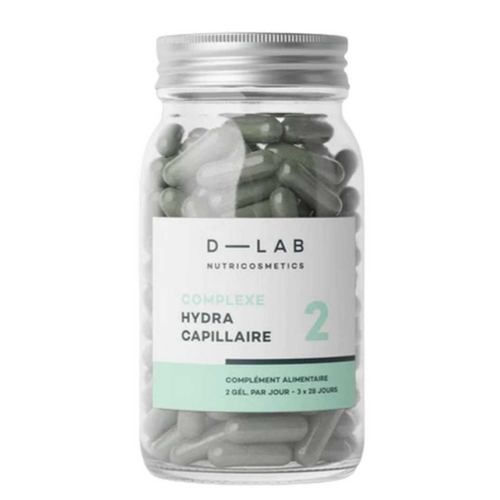 D-Lab - Complexe Hydra Capillaire 3 mois - Nourrit les Cheveux - Compléments Alimentaires
