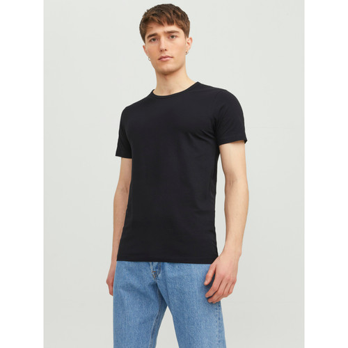 Jack & Jones - Tee-shirt manches courtes noir - Toute la mode homme