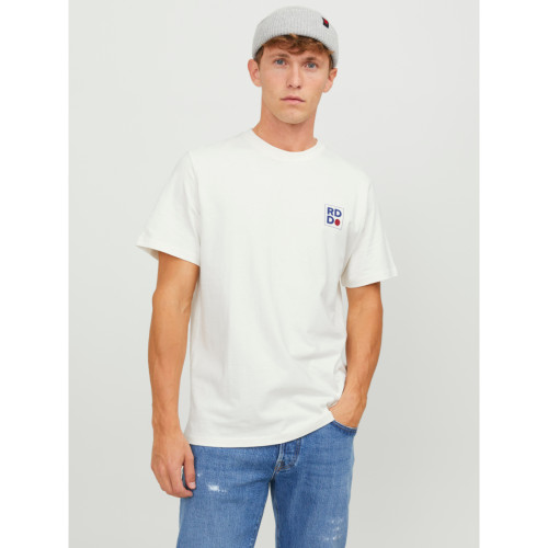 Jack & Jones - Tee-shirt manches courtes blanc - Toute la mode
