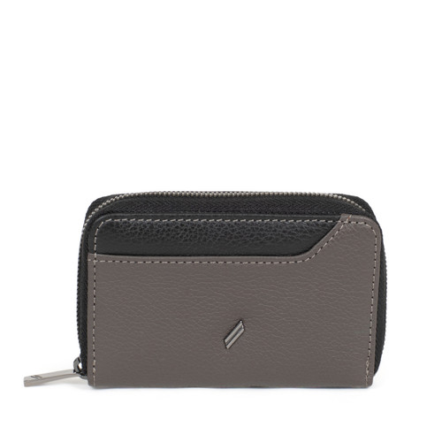 Porte-cartes Stop RFID Cuir TOGETHER Taupe/Noir Dell Taupe Daniel Hechter Maroquinerie LES ESSENTIELS HOMME