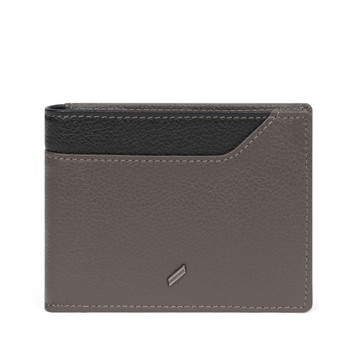 Portefeuille italien Stop RFID Cuir TOGETHER Taupe/Noir Drew Taupe Daniel Hechter Maroquinerie LES ESSENTIELS HOMME