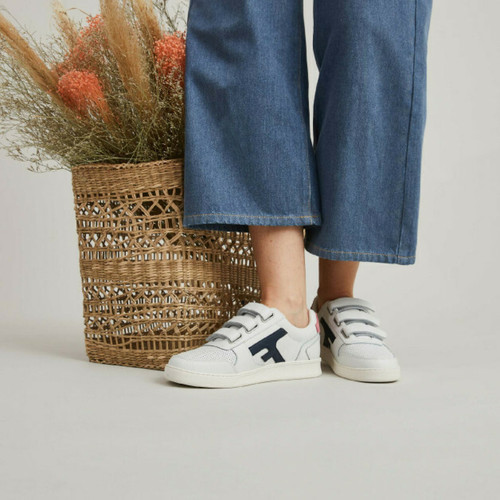 Faguo - Baskets Hazel Velcro - Chaussures bleu homme