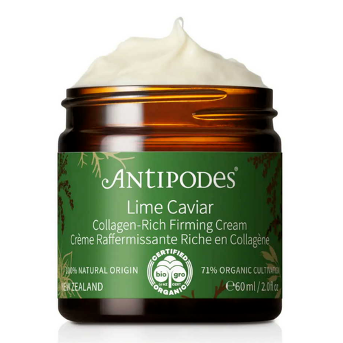 Antipodes - Crème Raffermissante Riche pour Visage en Collagène New Lime Caviar  - Rasage et soins visage